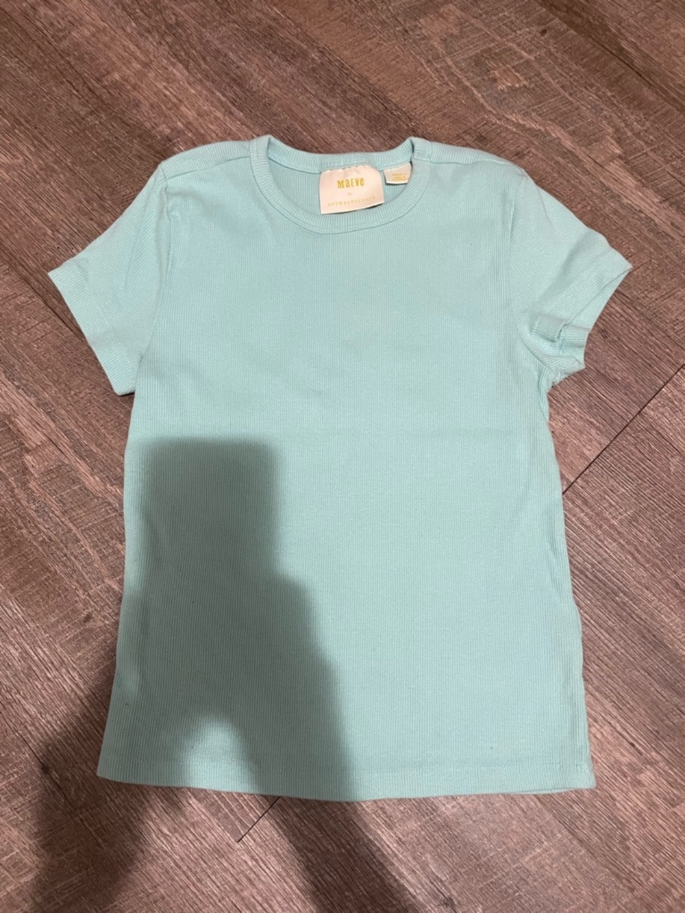 Maeve women’s Tee in Aqua Blue